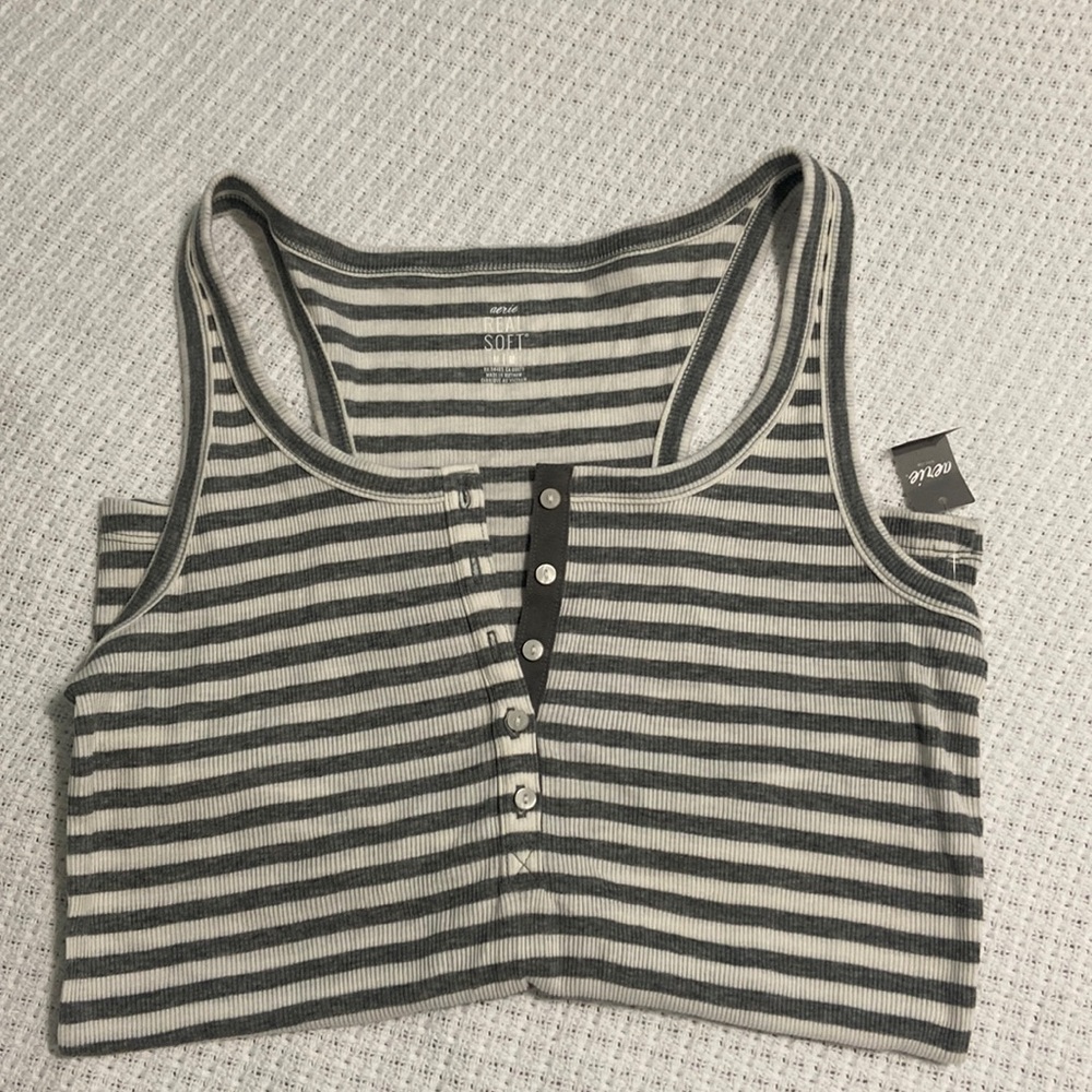 Aerie striped tank top